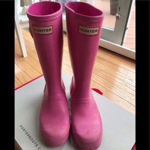 Girls hunter boots